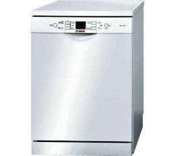 BOSCH  Serie 6 SMS53M02GB Full-size Dishwasher - White